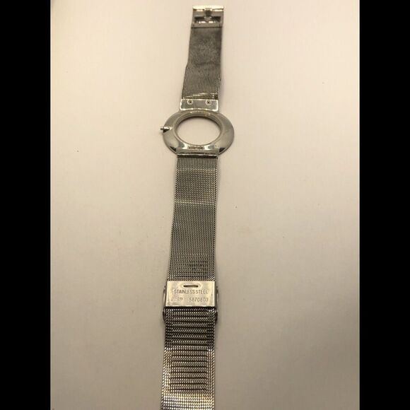 Skagen Watch Parts Band 20mm Clasp Case 34mm No Crystal Silver Links  PY252 - Picture 4 of 8